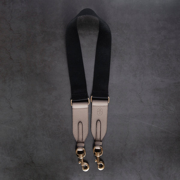 Webbing Strap - Black / Light Mud Gray