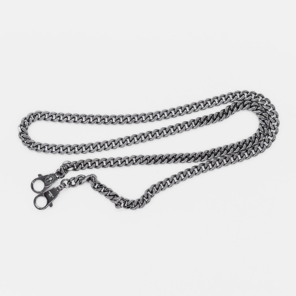 Chain Purse Strap GUNMETAL 51 inches total length - My PunkBroidery