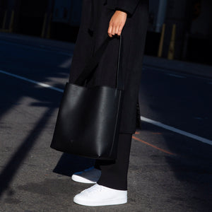 Aesther Ekme Sac Smooth-leather Tote Bag In Black