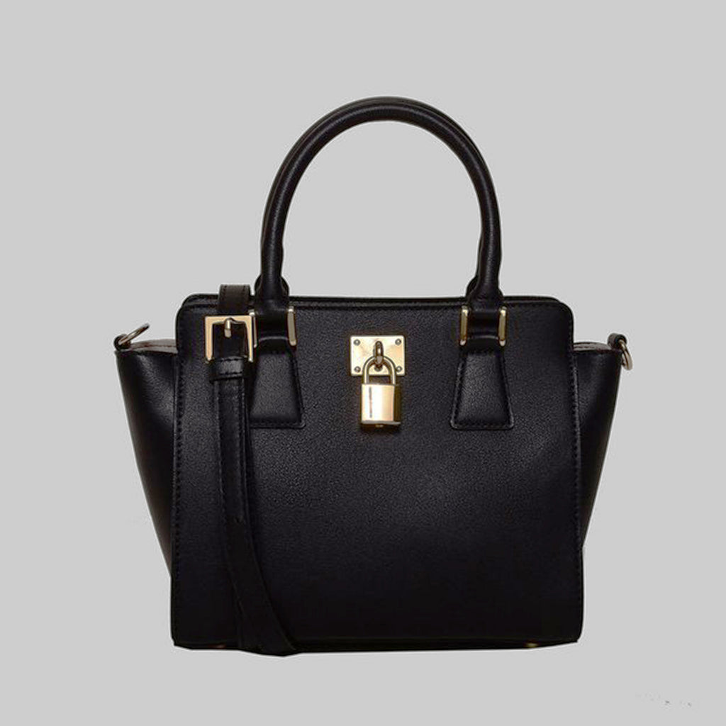 Luxury Designer Vegan Bag - Sunday Mini Black